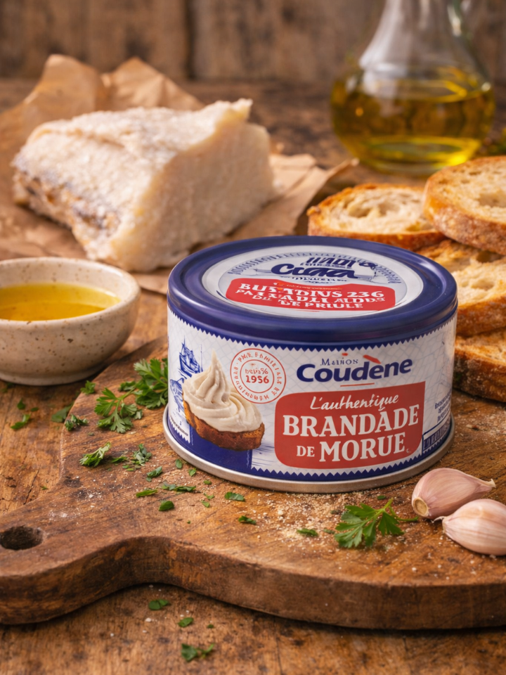 authentique brandade morue maison coudène 190g