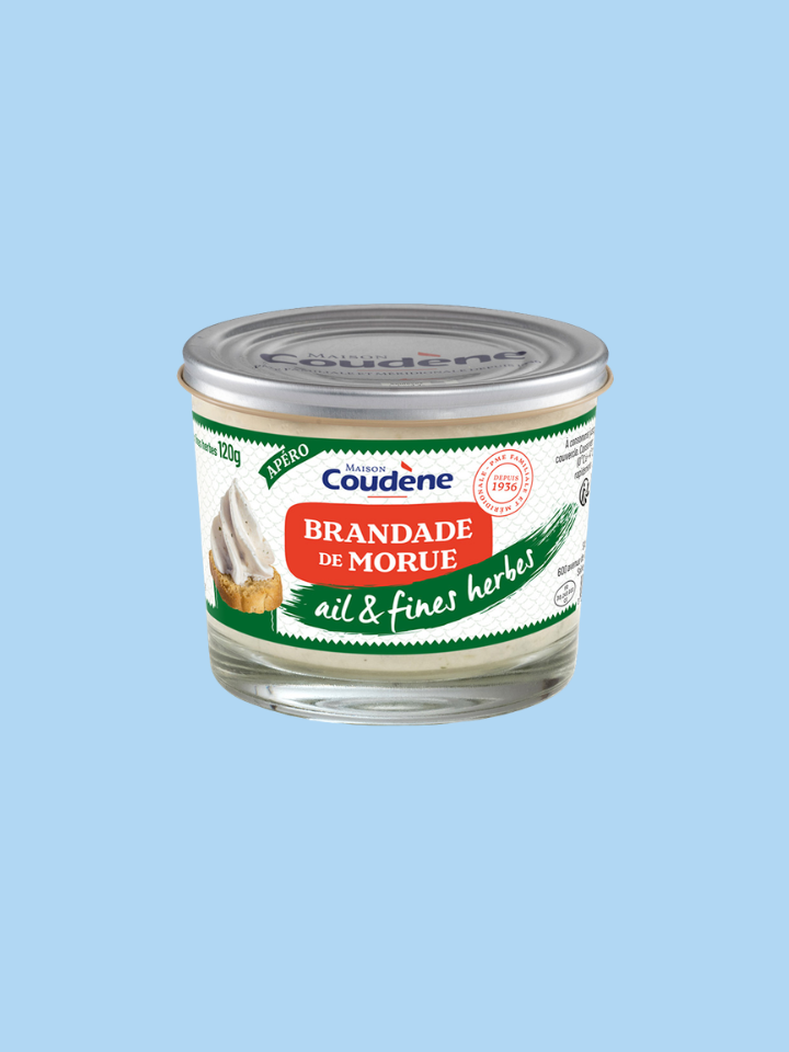 brandade ail et fines-herbes maison coudene