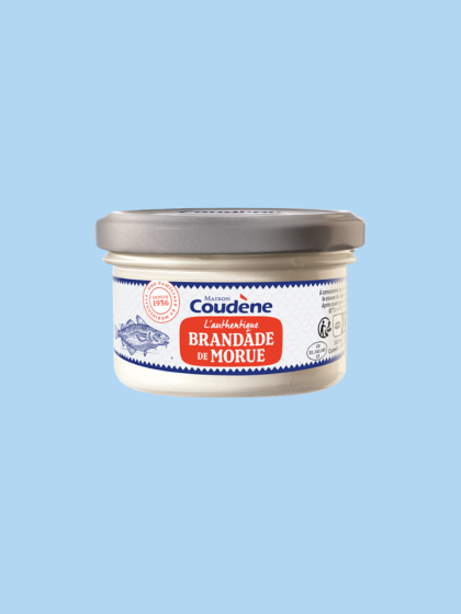 brandade morue authentique verrine 90g maison coudène