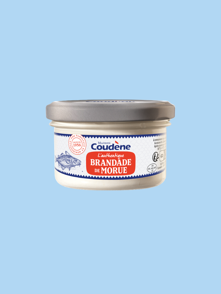 brandade morue authentique verrine 90g maison coudène