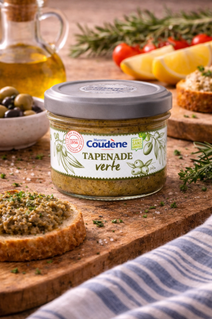 tapenade verte apéro maison coudène