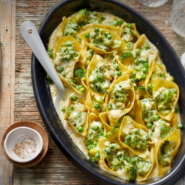 pâtes brandade morue